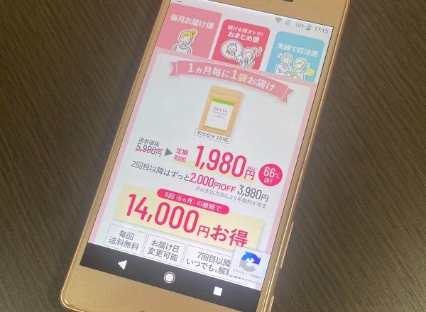 ベルタ葉酸サプリ