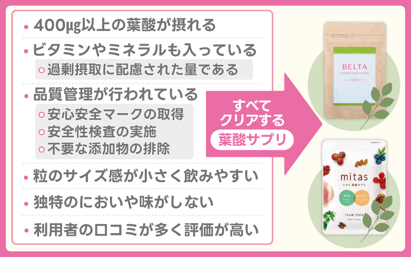 葉酸サプリおすすめは?【ドラッグストア人気15選】妊活~妊娠中まで飲める商品を紹介