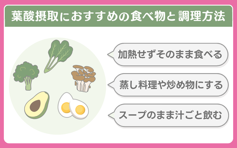 【葉酸を多く含む食べ物まとめ】妊活・妊娠中はサプリも利用して賢く葉酸を摂取しよう