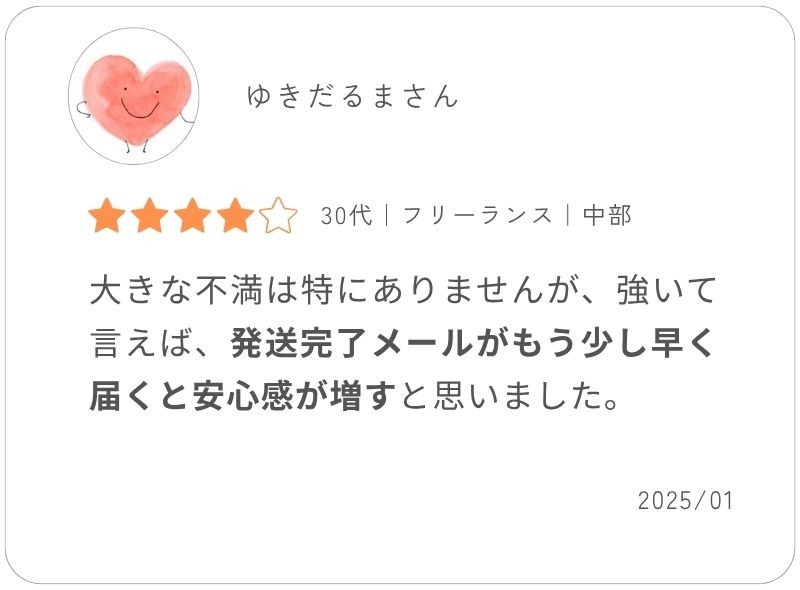 メデリピルの口コミ