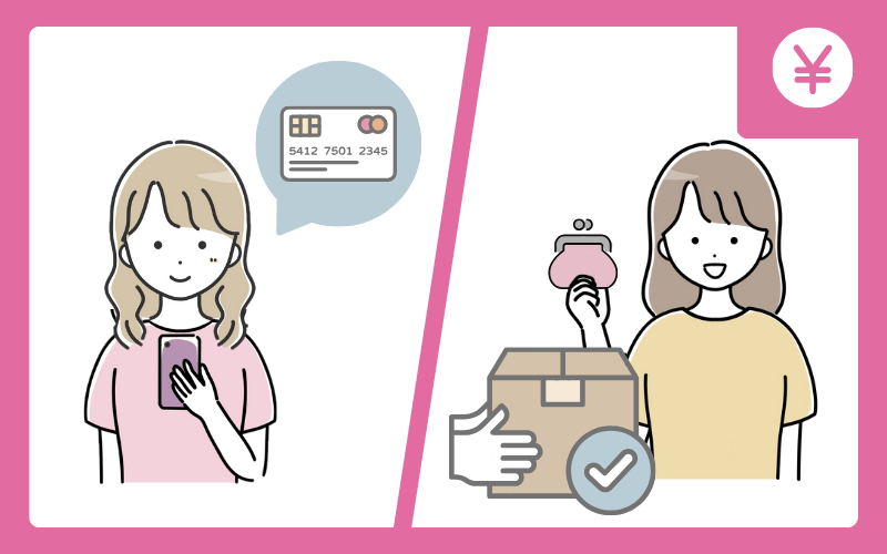 クレジットカードや銀行振込・Paypayで決済